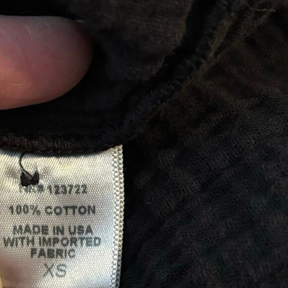 Xirena Size XS Rumer Scoop Neck Flutter Ruffle Sleeve Gauze Tiered Midi Dress - Picture 6 of 7